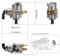 06F127025K 06F127025M 06F127025J HPFP BARU untuk Audi A3 A4 A6 TT VW Golf R Passat Jetta MK5 2.0L / 2.0 T EA113 tahun 2005-2015