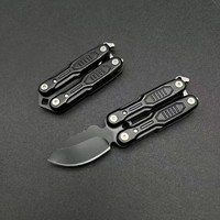 Kit de survie pour petits papillons d'extérieur, outil créatif en acier inoxydable, couteau multifonctionnel pour la survie et l'utilisation en extérieur