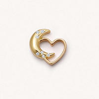 Collana con Ciondolo a Forma di Cuore Apribile, Design Traforato, Placcata in Oro, Impermeabile, Stile Retrò, Personalizzabile, Design Buddista
