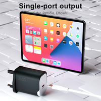Pengisi Daya Cepat 120W PD Port Tipe-C untuk Ponsel Laptop Penawaran Khusus Ponsel-Kotak Hadiah Colokan UK/EU/US Bahan Tahan Api PC