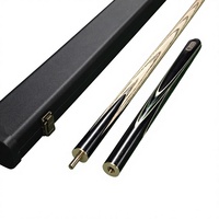 Nouvelle Arrivée - Queue de billard 3/4, pointe de 9,5 mm, bois de frêne, joint en cuivre, queue personnalisée, queue de club pour débutants et professionnels