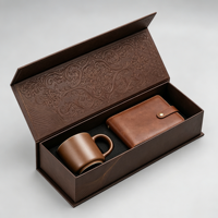 Boîtes cadeaux personnalisées de luxe rigides à fermeture magnétique pour brosses à cheveux, boîtes vides avec impression par estampage à chaud