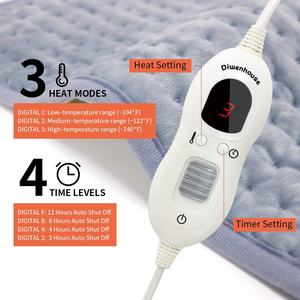 Penggunaan di rumah 6 tingkat suhu bantalan panas listrik untuk nyeri punggung meringankan kram menstruasi - Product Image 4