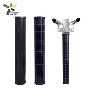 OEM Outdoor 100W <span class=keywords><strong>120W</strong></span> 140W Sun power <span class=keywords><strong>Solar</strong></span> <span class=keywords><strong>panel</strong></span> aus gebogenem Glas für Garten und Straße Vielseitige vertikale <span class=keywords><strong>Solar</strong></span>-Straßen laterne - Product Image 1