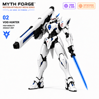 Waker Figurine d'action en PVC personnalisée de plus de 20 ans d'expérience, Robot de combat Mecha Warrior Void Hunter Assault Unit, Jouet de collection OEM