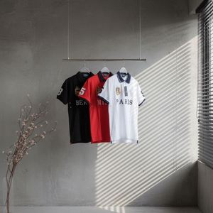 Polos pour hommes de qualité supérieure, 100% coton, avec logo brodé personnalisé, style décontracté, marque Ralphes, Laurenes, Polos de ville - Product Image 1