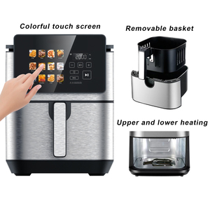 <span class=keywords><strong>Freidora</strong></span> de <span class=keywords><strong>Aire</strong></span> Premium, <span class=keywords><strong>Freidora</strong></span> de <span class=keywords><strong>Aire</strong></span> Eléctrica Inteligente para el Hogar, sin Aceite, con Panel de Pantalla Digital, Horno <span class=keywords><strong>Freidora</strong></span> de <span class=keywords><strong>Aire</strong></span> de 8.5L para Pollo, Donas y Papas Fritas - Product Image 4