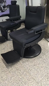Fauteuil de Barbier Professionnel Qumeng Robuste et Luxueux pour Salon de Coiffure - Product Image 3