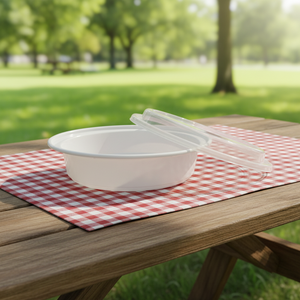 Conteneur alimentaire jetable en plastique PP résistant aux fuites, compatible micro-ondes, avec couvercle, vente en gros - Product Image 1