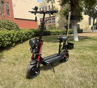 Scooter électrique pliable à double moteur pour adultes, léger et puissant, 5600 W, vélo électrique et scooter électrique