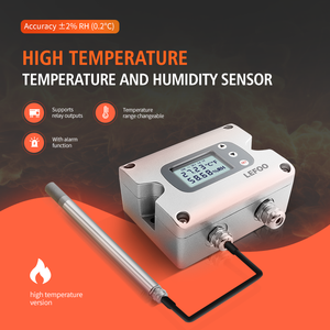 Lefoo CE LCD hiển thị IP65 pt1000 công nghiệp nhiệt độ cao và độ ẩm cảm biến - Product Image 6