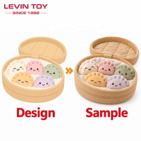 Peluche personnalisée sur mesure, design alimentaire, jouet en peluche d'accompagnement émotionnel, ensemble de jouets en peluche mignons et réconfortants, fabricant de cadeaux en peluche Kawaii
