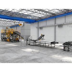 เครื่องรีไซเคิลแผงโซลาร์เซลล์ 1000 กก./ชม. อัตราการแยกส่วนสูง 99% สายการผลิตโรงงานผลิตแกนลูกปืนมอเตอร์ - Product Image 1