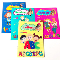 Usines chinoises Impression de manuels arabes enfants école apprendre à lire et écrire des lettres anglaises amusant mathématiques ABC cahier d'exercices