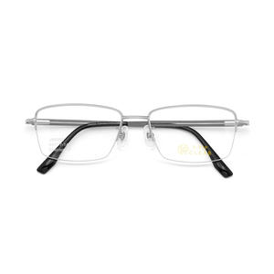 Montures de lunettes rectangulaires en titane transparentes pour hommes T-Tip J86992, taille moyenne, verres en résine, origine Danyang - Product Image 1