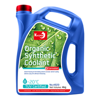 Liquide et produits chimiques acides organiques, matériau plastique unique, bouteille de 5 L, liquide de refroidissement longue durée pour radiateur de moteur de voiture, prix d'usine