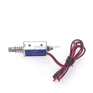 0530s push pull solemoid dc 6v 12v 24v solenoide mini lineare elettro magnete bobina