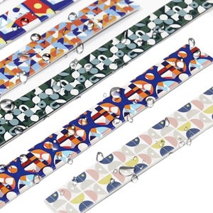 Sangle en nylon enduite de TPU haute résistance avec logo personnalisé pour laisse d'animal de compagnie, accessoires pour chevaux, bande antidérapante en PVC - Product Image 4