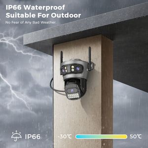 Caméra <span class=keywords><strong>Boroscope</strong></span> Sans Fil Détecteur de Salle de Bain Ampoule E27 Portable V380 Pro Trail 4K 80 60 IR 5MP Tuya 4G 12V Mini Bébé OEM 360 Bouton Rotatif - Product Image 4