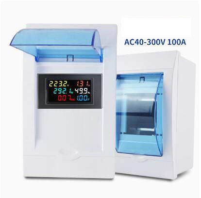 Affichage V-0-100A-6 AC40.0-300.0 + boîte électrique