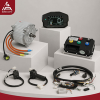 SiAECOSYS 5000W Mid Drive Motor SZD142A-67 Conversion Kit Fardriver ND72490B Controller 72V Power System Electric Dirt Bike EV