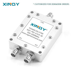 XINQY Komunikasi Luar Ruangan Tahan Air 2 Arah 50 Ohm untuk Pembagi Sinyal RF Wanita/Penggabung Daya 500-6000MHz 30W 28dB - Product Image 2