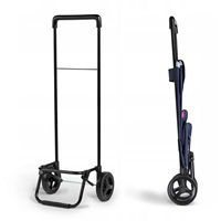 Chariot de courses Gimi Argo Blue 42L, pratique et élégant