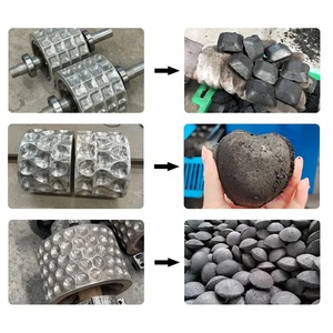 Than bánh than dây chuyền sản xuất BBQ Thịt nướng than hookah Shisha than carbonization đóng bánh Máy làm dòng - Product Image 3