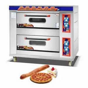 Industrial baking electric ovens industrial commercial pizza ovens / bread oven bakery