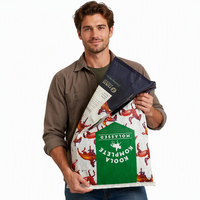Sac d'emballage en BOPP laminé imprimé coloré de 20 kg pour aliments pour animaux, sac tissé en plastique de 25 kg pour l'alimentation du bétail et l'emballage d'engrais