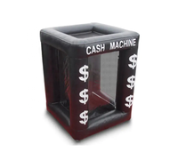 Machine de saisie d'argent durable Machine à billets gonflable facile à installer Machine à billets gonflable personnalisée attrayante à vendre