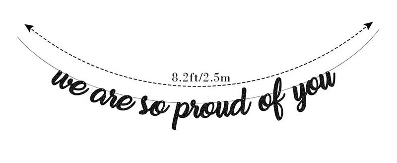 Nous sommes si fiers de vous, bannière