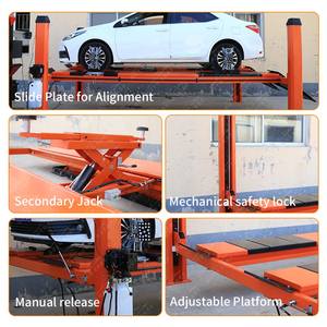 सीई प्रमाणित के साथ मोटर वाहन चार पोस्ट कार लिफ्ट - Product Image 4