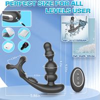 OEM APP Control Prostata-Massage gerät Anal Vibrator Anal Butt Plug G-Punkt Stimulator Sexspielzeug für Männer