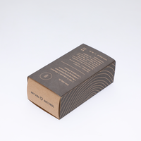 Boîte à tiroir en papier kraft personnalisée, écologique, boîte cadeau coulissante pour bijoux, cosmétiques, chocolat