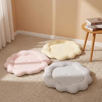 Lit pour chat d'été et de printemps en gros, matériau rafraîchissant en fibre de soie glacée, lit pour chat pas cher, idéal pour les tapis de couchage, lit pour chat mignon