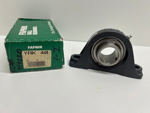 Rodamiento de Bloque de Almohada Fafnir Yak-40 Nuevo/Usado con Inserto de Bola Gye40krrb, Producto con Garantía - Product Image 1