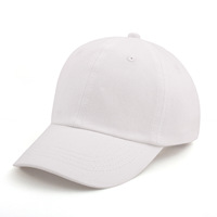Novedades 2026 Gorra de Béisbol de Algodón de 6 Paneles para Primavera y Otoño para Niños, Niñas, Bebés y Pequeños en 4 Tallas de Color Sólido Liso
