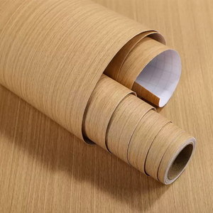 <span class=keywords><strong>Film</strong></span> PVC moderne effet bois pour décoration de meubles, rouleau de <span class=keywords><strong>film</strong></span> PVC laminé pour panneaux MDF - Product Image 1