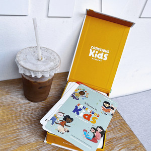 OEM Kids affirmation card deck educational children flashcard customized flash cards