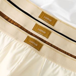 Ropa Interior Masculina de Color Sólido, Calzoncillos Transpirables para Hombre Joven, Talla Grande - Product Image 4