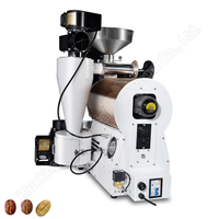 Torréfacteur à café électrique en acier inoxydable pour usage domestique, machine industrielle