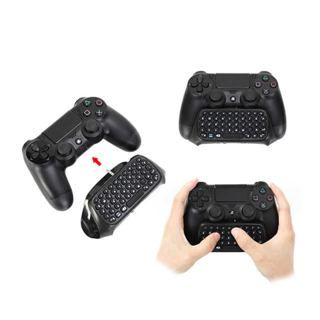 Game Controller Wireless Keyboard for PS4 Controller V3.0 BT Detachable USB Gamepad Handle Keyboard for PS4 Joypad