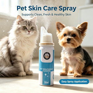 Désodorisant pour animaux de compagnie - Spray apaisant pour la peau des chiens, chats et lapins - Doux, sûr et durable pour les soins de la peau inconfortable - Product Image 1