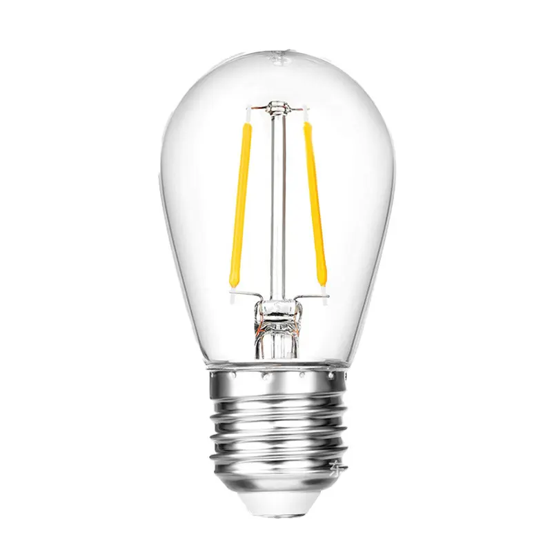 LED-Glas-Lampe mit Klarkörper-Filament S14 für Zuhause klassische Kerzenlampe