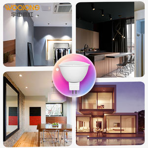 Светодиодная лампа WOOJONG 5 Вт, Tuya Smart RGB, MR16, <span class=keywords><strong>GU10</strong></span>, индекс высокой цветовой гаммы с различными вариантами энергосбережения для домашнего офиса, сертифицированный CE - Product Image 6