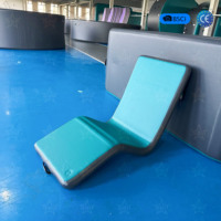 Chaise longue gonflable d'extérieur pour jardin, en PVC imperméable, transat de relaxation pour patio et fêtes, vente en gros pour adultes