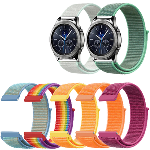 <span class=keywords><strong>Correa</strong></span> Deportiva de Nailon para Samsung <span class=keywords><strong>Galaxy</strong></span> <span class=keywords><strong>Watch</strong></span> <span class=keywords><strong>Active</strong></span> <span class=keywords><strong>2</strong></span>, Gear S3, <span class=keywords><strong>Watch</strong></span> 3, 45mm, 41mm, 40mm, 44mm, 20mm, 22mm - Product Image 4