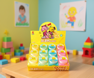 Kit di slime di cristallo Cheer Up Duck, 8 colori, per bambini dai 5 ai 7 anni, giocattolo unisex in pasta modellabile - Product Image 2