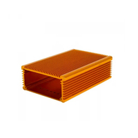 80*37.5mm CNC Usinage Boîtier en aluminium anodisé Boîtier d'instruments électroniques Boîte de jonction Boîte de rail Din